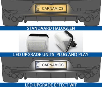Kentekenverlichting LED | geschikt voor Mazda 6 2002-2007 /, Verzenden