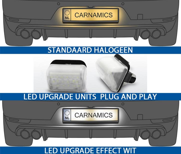 Kentekenverlichting LED | geschikt voor Mazda 6 2002-2007 /, Auto-onderdelen, Verlichting, Nieuw, Mazda, Verzenden