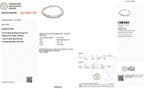 Armband - 18 karaat Witgoud - 2.40ct. tw. Diamant, Handtassen en Accessoires, Armbanden, Nieuw
