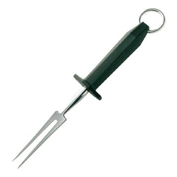 Vleesvork | RVS | Zwart | Lengte 290mm Hygiplas, Verzenden, Nieuw in verpakking