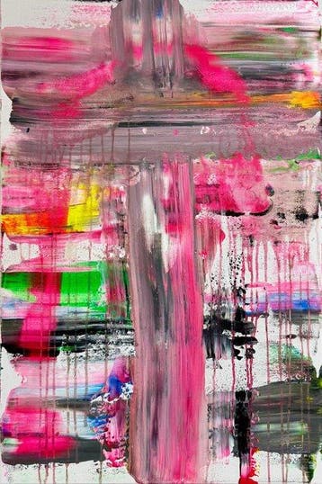 Karl Lagasse - GRAND TABLEAU In Te, Antiquités & Art, Art | Peinture | Moderne