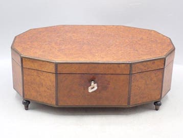 Boîte à bijoux - Ronce, Bois d’Yf - George III