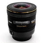 Sigma 4.5mm f/2.8 EX DC HSM Circulair Fisheye voor Canon, Audio, Tv en Foto, Nieuw
