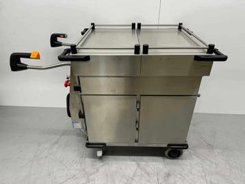 RVS Hupfer Cateringwagen Zelfrijdend Accu warmhoudkast bain, Ophalen of Verzenden, Nieuw in verpakking