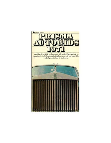 1971 PRISMA AUTOGIDS NEDERLANDS