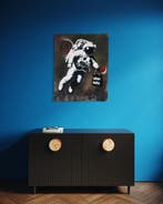 Sinao - Space Eat [100% Handmade], Antiek en Kunst, Kunst | Schilderijen | Modern