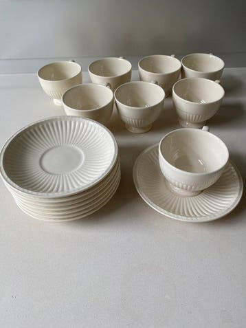 Wedgwood - Theeservies (16) - EDME - Aardewerk, Keramiek -