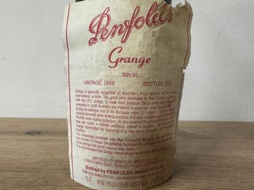 1986 Penfolds Grange Bin 95 - Zuid-Australië - 1 Fles (0,75