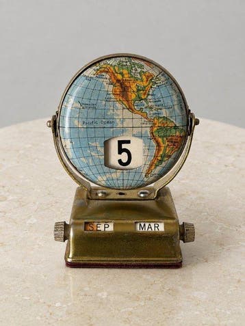 Eeuwigdurende kalender - Mid-century Rare 1960s Perpetual