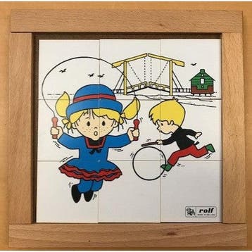 Rolf Puzzel van spelende kinderen (9 stukjes), Verzenden, Nieuw