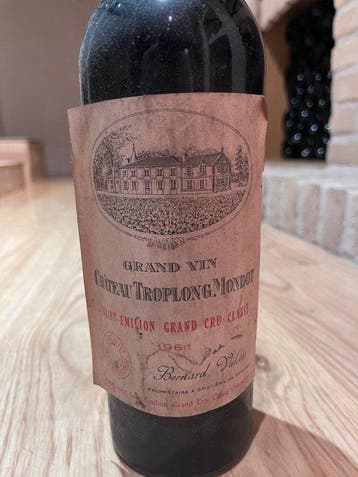 1961 Chateau Troplong Mondot (Grymonprez-Soete bottling) -, Verzamelen, Wijnen, Nieuw