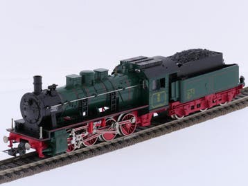 Schaal H0 Fleischmann 4147 stoomlocomotief met losse tend..., Gebruikt, Fleischmann, Ophalen of Verzenden, Gelijkstroom