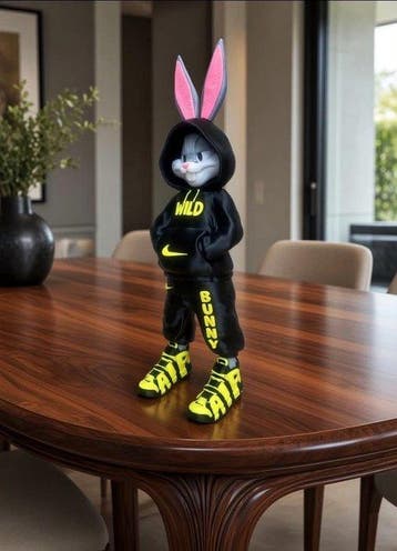 New’Artsy X - Bugs Bunny Wild Nike Urban Style XL