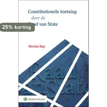 Constitutionele toetsing door de Raad van State, Verzenden, Zo goed als nieuw