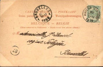 België - Antwerpen Stad - Ansichtkaart (129) - 1900-1999, Gelopen