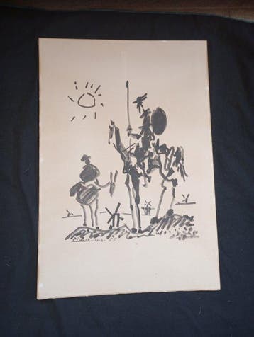 Pablo Picasso (1881-1973) - Quijote, Antiquités & Art