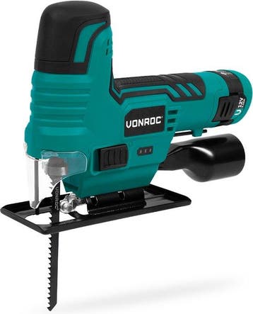 2dekans | VONROC Accu Decoupeerzaag 12V - Incl. Accu, usb-c, Doe-het-zelf en Bouw, Ophalen of Verzenden, Nieuw