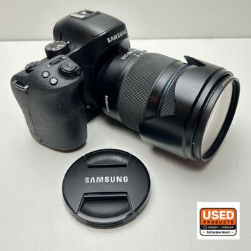 Samsung NX30 + 18-200mm ED OIS 1:3.5-6.3 Samsung lens, Verzenden, Gebruikt