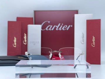Cartier - Panthere Silver Gold Planted 18k - Lunettes