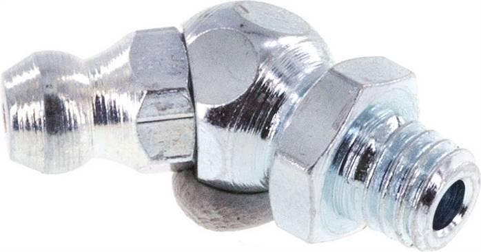 Graisseur Angulé À 45° Acier M6x1 DIN 71412 [5 Pièces], Bricolage & Construction, Ventilation & Extraction, Envoi