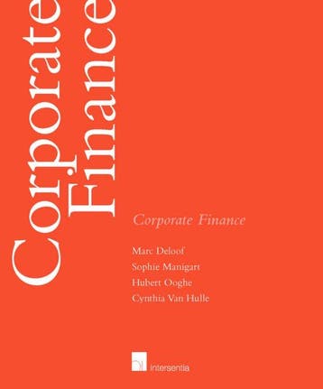 Corporate Finance 9781780686547 Marc Deloof, Boeken, Verzenden, Gelezen, Marc Deloof
