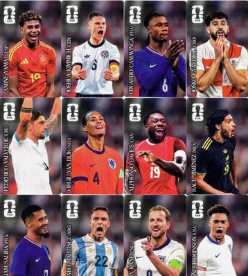 2026 Panini 50 Packs und 12 Coca Cola Ed. Austria Cristiano, Collections