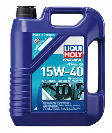 Liqui Moly Marine Motor Oil 4T 15W40 5 Liter, Ophalen of Verzenden