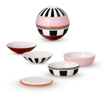 Villeroy & Boch - Tafelservies (5) - Petit Boule „Memphis“,