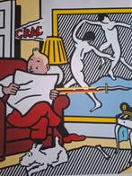 Roy Lichtenstein (1923-1997) - Tintin Reading