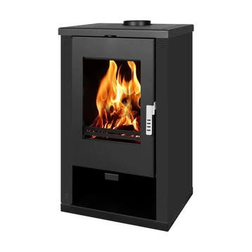 MaxxHome Moderne houtkachel - 9 kW - 57x47x93cm - Geschik..., Ophalen of Verzenden, Nieuw