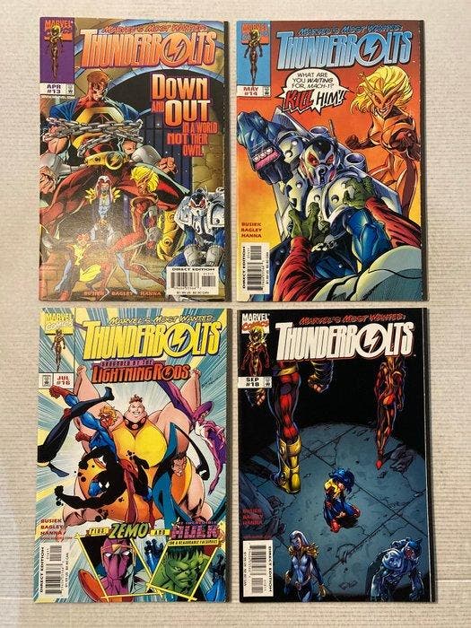 Thunderbolts (1997) 20 comics in range # 13 to 77 + Special!, Livres, BD | Comics