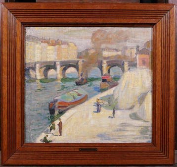 Walther Schwartz (1889–1958) - Paris, the Pont-Neuf