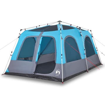 8p koepeltent -35% Retour deal. Ideaal voor de vakantie, Verzenden