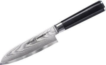 2dekans | Samura Damascus Santokumes 14,5 cm, Ophalen of Verzenden, Nieuw