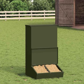 vidaXL Varkensvoeder Olijf Groen 55 x 51 x 91,5 cm 20 kg, Verzenden, Nieuw