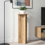 vidaXL Plantenstand 2 pcs Artisanaal eiken Ø40 x 100 cm, Verzenden, Nieuw