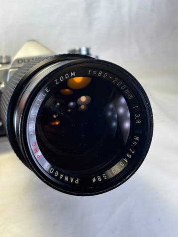 Olympus OM-1 ( 1973/1974 ) + Panagor Telezoom 80-200mm |, Audio, Tv en Foto, Nieuw