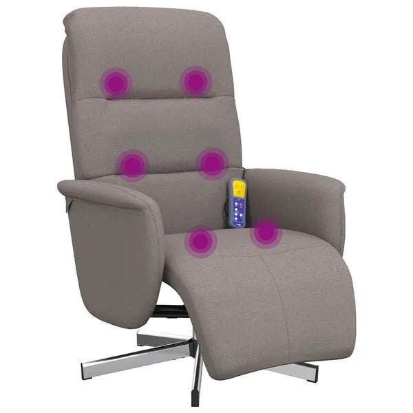 Zit & Relax Stoel | OP = OP | Massagestoel Taupe, Huis en Inrichting, Zetels | Zetels, Minder dan 150 cm, 75 tot 100 cm, Nieuw