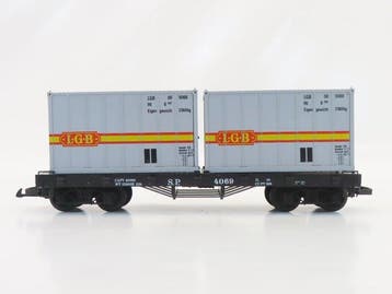 LGB G - 4069 - Wagon de marchandises pour trains miniatures