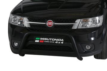 Pushbar | geschikt voor Fiat | Freemont 11- 5d mpv. | RVS zw, Verzenden