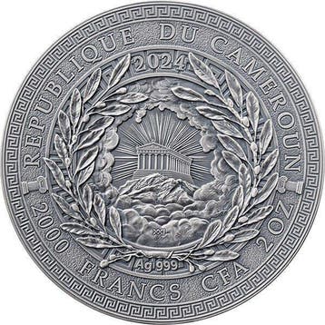 Kameroen. 2000 Francs 2024 Odysseus - The Great Greek