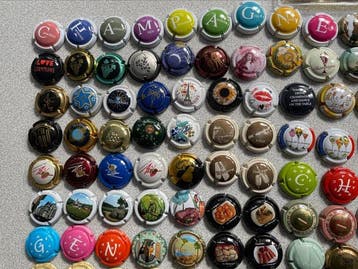 Themacollectie - 350x Champagnecapsules