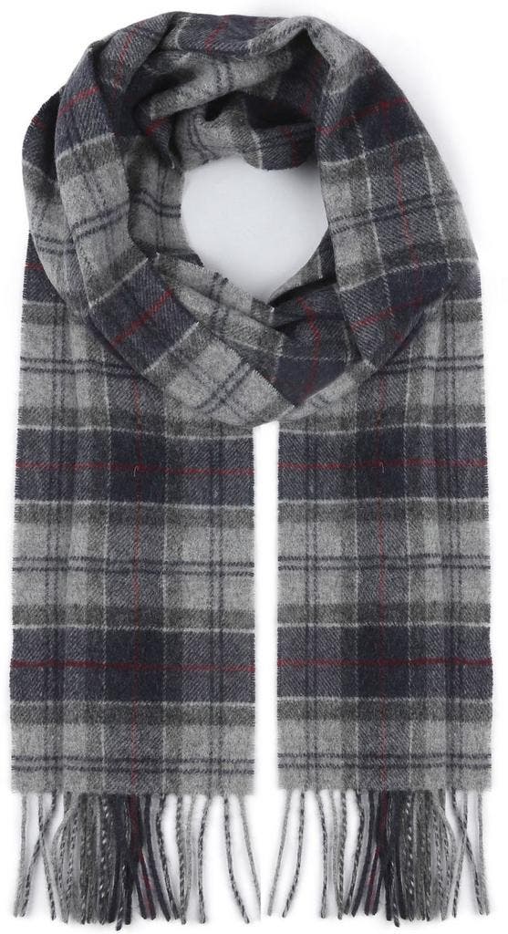 Barbour Sjaal Tartan Lamswol Grijs maat  Heren, Kleding | Heren, Mutsen, Sjaals en Handschoenen, Nieuw, Verzenden