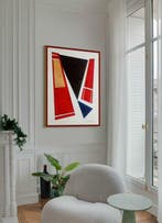 El Camino - Red Window, Antiquités & Art, Art | Peinture | Moderne