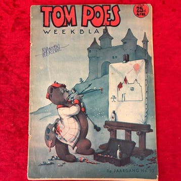 Tom Poes - Weekblad 30 - gesigneerd - 1 Album - Gelimiteerde, Nieuw