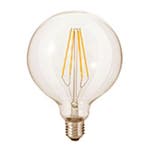 LED Filament - Dimbaar - E27 - Globe | Warm wit Licht 2700k, Maison & Meubles, Lampes | Lampes en vrac, Verzenden