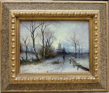 Cachet, Carel Adolph Lion ( 1864 -Amsterdam - 1945) - Winter