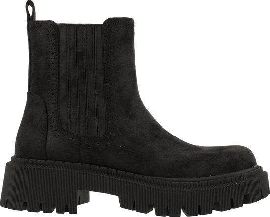 2dekans | Bullboxer - Enkellaars - Dames - Zwart - 40 -, Kleding | Dames, Schoenen, Ophalen of Verzenden