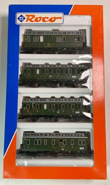 Roco H0 - 44056 - Modeltrein personenwagonset (1) - Set van, Hobby en Vrije tijd, Nieuw