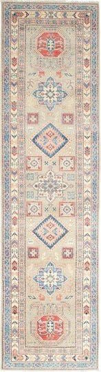 Kazak, Runner - Vloerkleed - 307 cm - 84 cm - Handgemaakt -, Nieuw